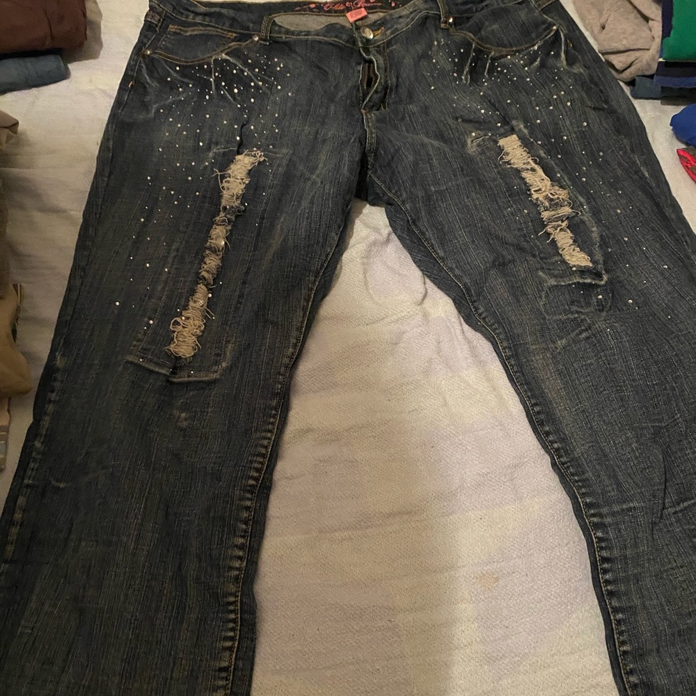 Plus size jeans